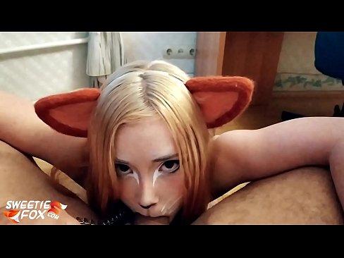 ❤️ Kitsune залгих дик, булэг нь түүний аманд ️  Секс порно дээр mn.bestsexporno.ru